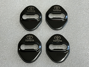 Накладки на петли дверей , тип 1 чёрные