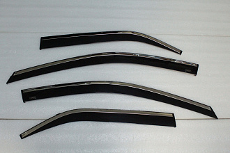 Ветровики Camry V50 / V55 с надписью Toyota 