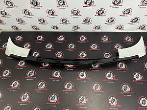 Тюнинг для Спойлер Harrier 80 2020 - н.в. дизайн Silk Blaze на багажник , белый с черным