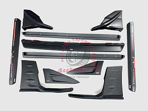 Тюнинг для Обвес Forester 2019 - 2024 дизайн STI из ABS-пластика - полный комплект