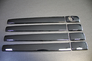 Тюнинг для Накладки Prius 30 на ручки дверей, хром  