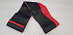 Оплетка на шнуровке (38 -39.5cm) M черная с красной вставкой 