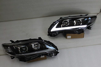 Фары Corolla 150 в стиле Lexus