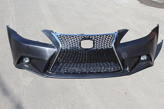 Бампер передний Lexus IS 250 2005 - 2012 , в стиле Lexus IS 2015 +, стиль 1