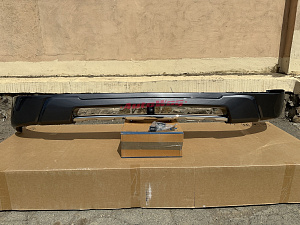 Тюнинг для Губа передняя Land Cruiser 100 2005-2007 темно-серый( ( UCA76 ) 