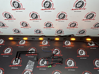 Подсветка в решетку радиатора Land Cruiser 200 2016 - 2019 