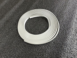 Уплотнительная резинка (3 метр) белая , Тайвань
