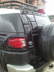 Тюнинг для Защита задних стопов FJ Cruiser черные