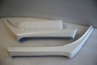 Ресницы Land Cruiser 200 2016 +,  " MC Double" белый перл 