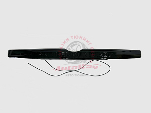 Тюнинг для Планка Prado 150 2014 +, над задним номером с надписью Land Cruiser Prado чёрная