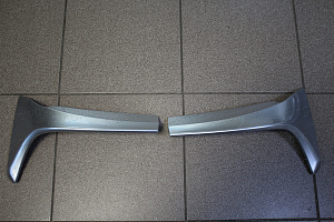 Тюнинг для Спойлер Vezel , на верх заднего стекла , серебро , дизайн Mugen 