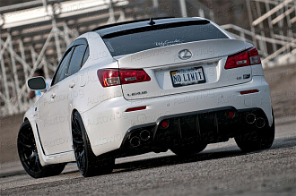 Спойлер Lexus IS 250 / 350 2005 - 2012 , на багажник , дизайн WALD 
