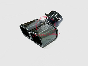 Насадка глушителя Modellista для Lexus , тёмный хром