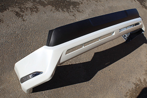 Тюнинг для Губа передняя Prado 150 2014 +, Urban Sport, белый перламутр