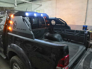 Тюнинг для Защитная дуга в кузов , раздвижная , металл , универсальная , стиль 1 