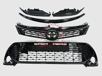 Решетка Camry V50 дизайн Exclusive , черная