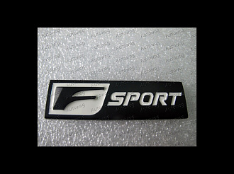 Эмблема F-Sport прямоугольная