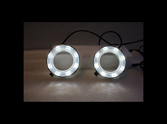 Ходовые огни Forester SH 2008-2012г. вокруг туманок 