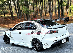 Тюнинг для Пороги Lancer X 2007-2016 в стиле VARIS