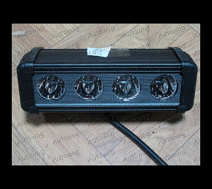 Фара светодиодная 40W 4 диода по 10W (длина 21см) 