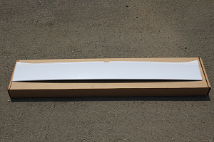 Тюнинг для Спойлер Prius 30 Tommy Kaira на верх заднего стекла,  белый 