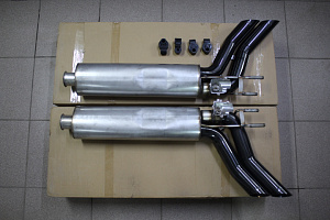 Тюнинг для Разводка глушителя Mercedes G-class W464 