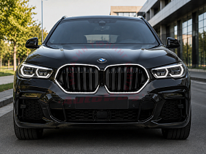 Тюнинг для Решетка BMW X6 G06 2019 - 2023 с подсветкой LED