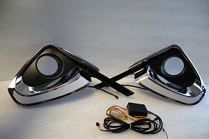 Тюнинг для Ходовые огни + повтор Fortuner 2016 +