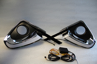 Ходовые огни + повтор Fortuner 2016 +