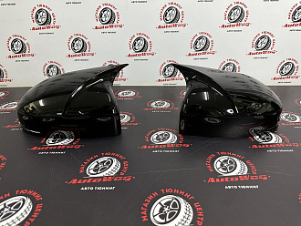 Накладки FIT 2014 - 2018 , на зеркала , чёрные