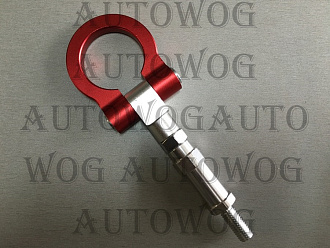 Фаркоп красный на резьбе (диаметр 12мм) на Fit