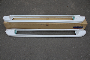 Тюнинг для Пороги Fortuner 2015 +, дизайн LX с боковой подсветкой , белый перл.