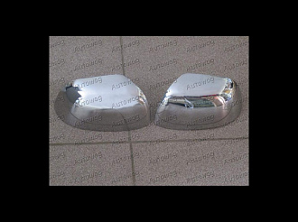 Накладки Juke на зеркала хром