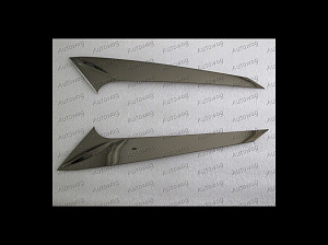 Тюнинг для Накладки RX 350 / RX 200t / RX 450H 2016 +, на заднюю дверь по бокам стекла, хром