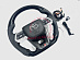 Руль Land Cruiser 200 дизайн LC300 / Prado 150 , Sport Design , чёрный лак