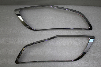 Накладки Axio 2007 - 2008 на фары , хром