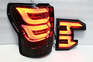 Тюнинг для Стопы + планки Tundra 2007 - 2013 , American-style , дымчатые 