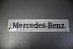Надпись Mercedes - Benz 