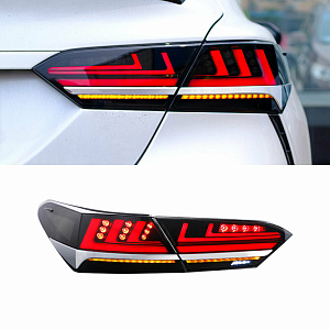 Тюнинг для Стопы Camry V70 2018 +, дизайн Lexus , чёрные , версия 1