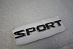 Наклейки SPORT на LX 570 комплектация Sport Luxury, компл.-3шт.