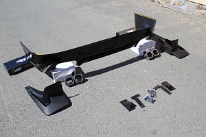 Тюнинг для Губа задняя Prado 120 Modellista , чёрная