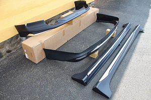 Тюнинг для Обвес на Camry V50 / V55 2015 +, Modellista под покраску , с хромом 