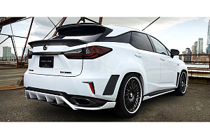 Тюнинг для Спойлер RX 350 / RX 200t / RX 450H 2016 +, Artisan под стекло задней двери, черный