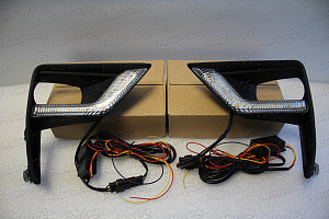 Тюнинг для Ходовые огни Prado 150 2018 +,  с повтором 