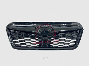 Тюнинг для Решетка Forester  2019 - 2021 , чёрная дизайн STI