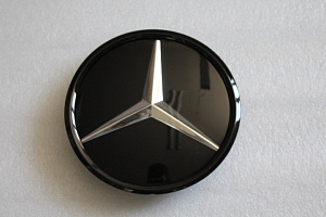 Тюнинг для Эмблема Mercedes G-class W463 на решетку, стеклянная