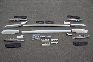 Тюнинг для Рейлинги Prado 150 белый перламутр