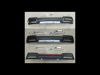 Накладка декоративная CR-V RM# 2012 - 2014 на бампер задний