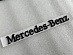 Надпись Mercedes - Benz , чёрная