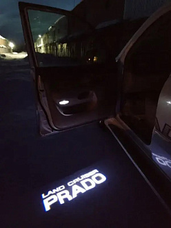 Подсветка в двери Prado 120